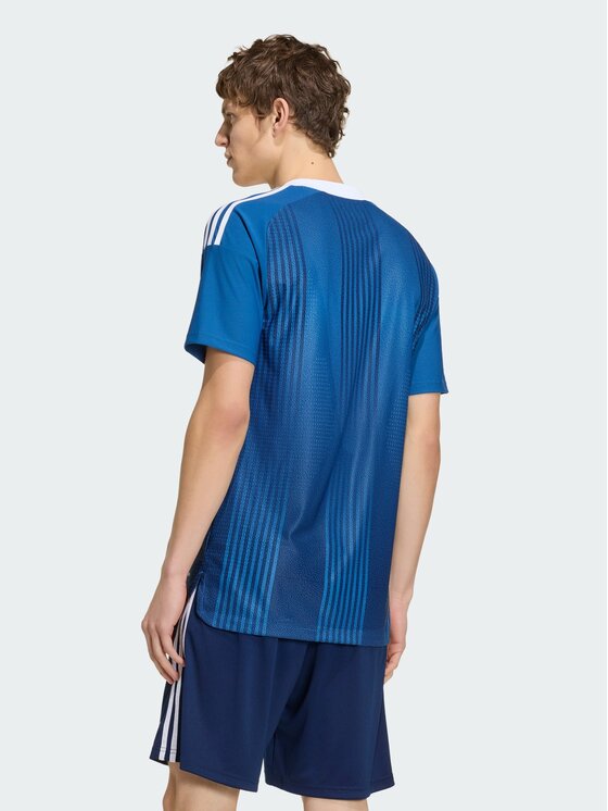 adidas adidas Koszulka techniczna 167724 Niebieski jasny Slim Fit