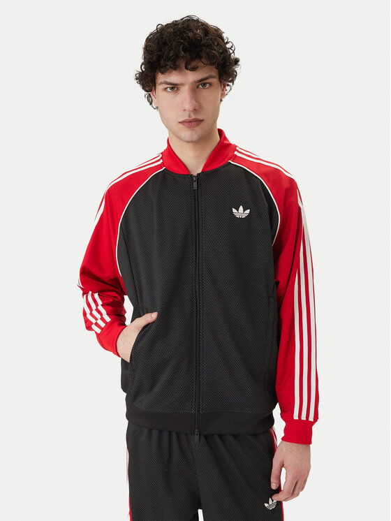 adidas adidas Bluză adicolor SST KE0115 Negru Loose Fit
