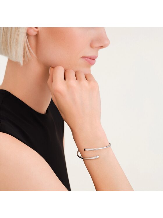 Rosefield Rosefield Bransoletka Bangle Collection Srebrny