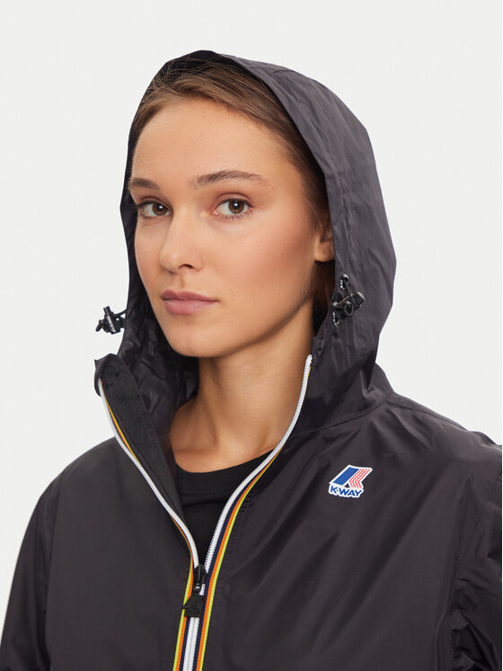 K-Way K-Way Větrovka Le Vrai 3.0 Claude K004BD0 Černá Regular Fit