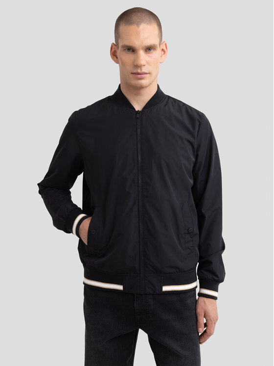 BIG STAR BIG STAR Kurtka przejściowa SHOUN Czarny Basic Fit