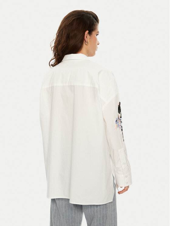 Munthe Munthe Camicia Singus 244100224422 Bianco Regular Fit