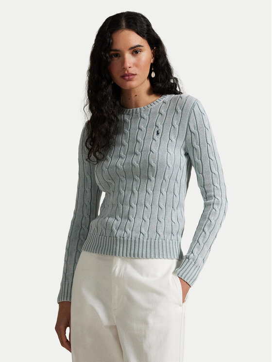 Polo Ralph Lauren Damski Sweter, rozmiar XXL, Błękitny, 211935303009