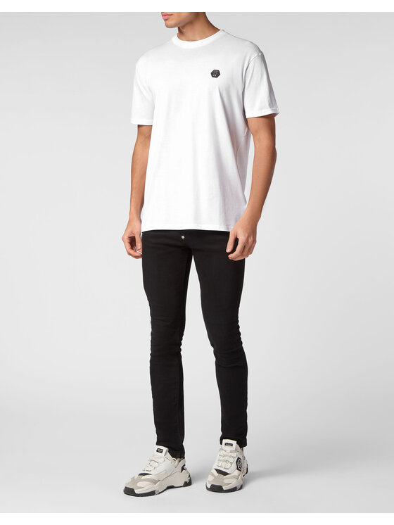 PHILIPP PLEIN PHILIPP PLEIN T-shirt 9749 Bianco Regular Fit