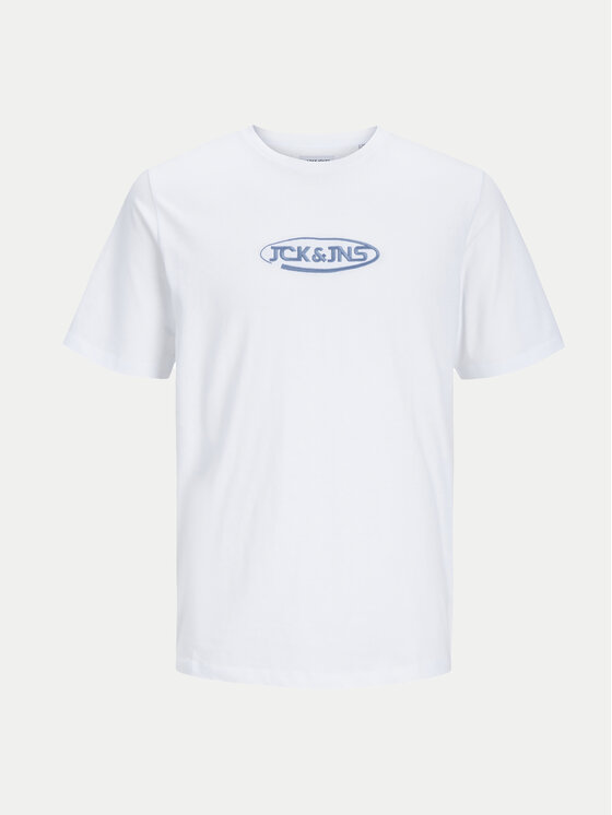 Jack&Jones Junior Jack&Jones Junior Komplekti kuuluvad t-särk ja spordišortsid Oliver 12257172 Valge Standard Fit