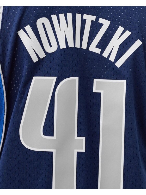 Mitchell & Ness Mitchell & Ness Tank top NBA SWINGMAN DALLAS MAVERICKS DIRK NOWITZKI Modrá Regular Fit