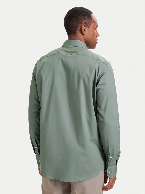 BOSS BOSS Košile 50473265 Světle zelená Regular Fit