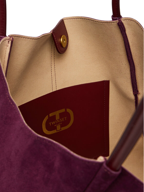 TWINSET TWINSET Ročna torba 252TD8350 Bordo rdeča