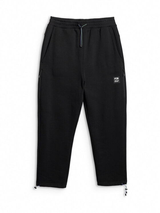 4F 4F Spodnie dresowe FOB Czarny Loose Fit