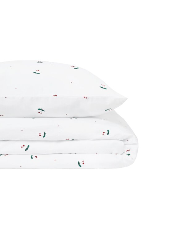 Komplet pościeli White pocket, satynowa