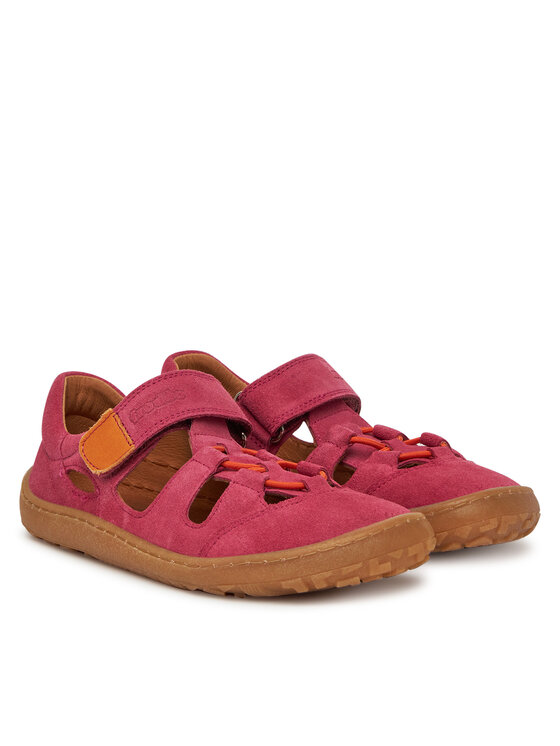 Froddo Froddo Sandały Barefoot Elastic Sandal G3150262-12 D Różowy