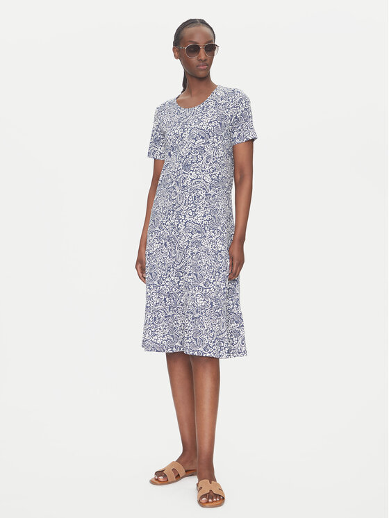 Olsen Olsen Ikdienas kleita 13002035 Zils Regular Fit