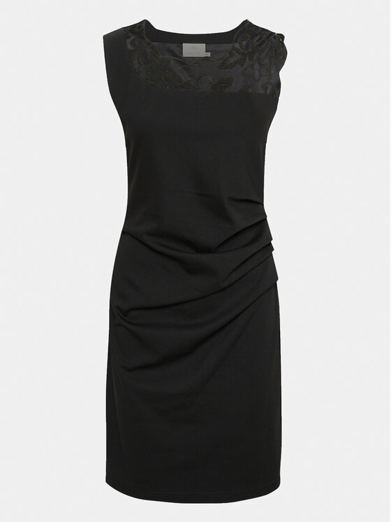 Kaffe Kaffe Coctailkleid India 10500854 Schwarz Regular Fit