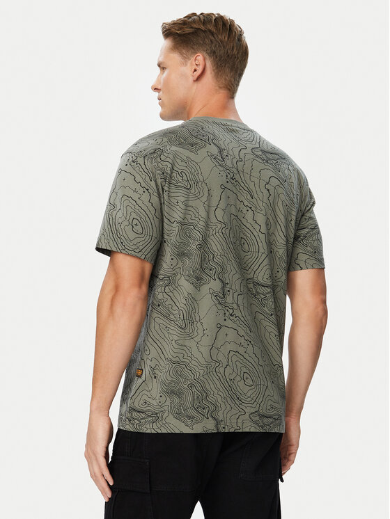 G-STAR G-Star Raw T-särk D28903-E400 Tumeroheline Regular Fit