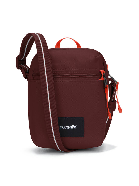 Pacsafe Pacsafe Saszetka PGO35130345 Bordowy