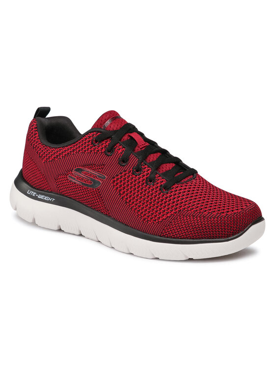 Skechers Skechers Sneakers Brisbane 232057/RDBK Vișiniu