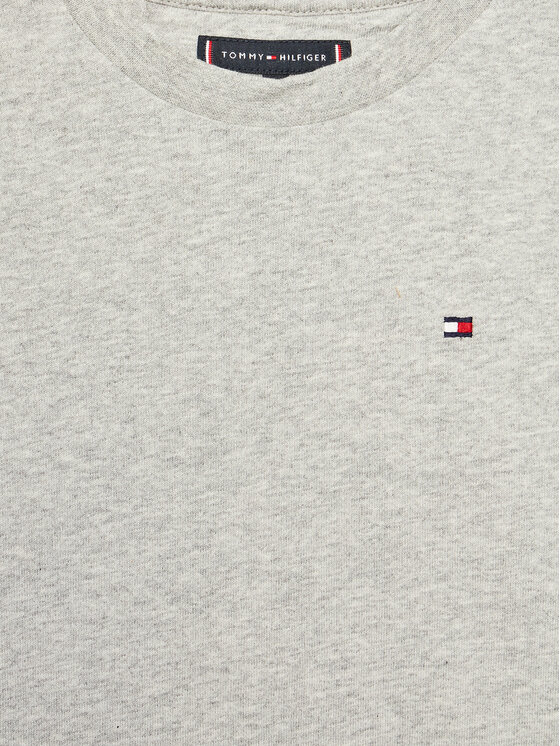 Tommy Hilfiger Tommy Hilfiger Тишърт KB0KB08218 D Сив Regular Fit
