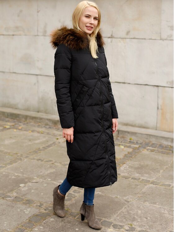 Perso Perso Dámská bunda BLH919029FX Černá Regular Fit