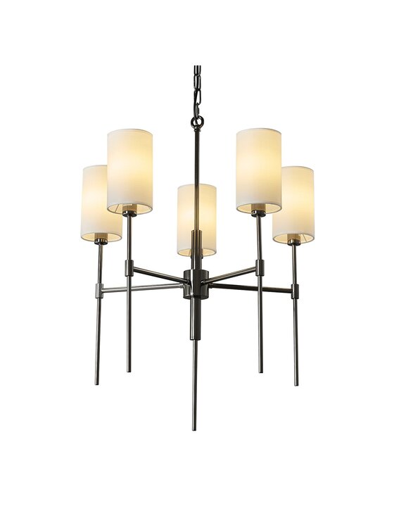 MIAhome MIAhome Lampa wisząca DARLING czarny połysk 60 cm Czarny