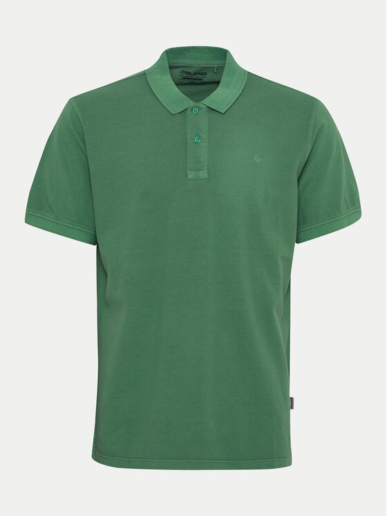 Blend Blend Polo majica 20715297 Zelena Regular Fit