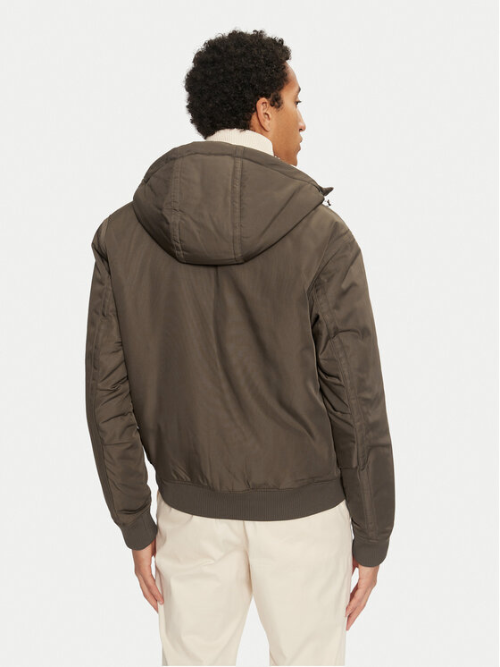 BOSS Boss Prehodna jakna 50524669 Zelena Regular Fit