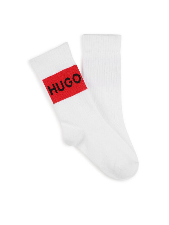 HUGO Hugo 2 bērnu augsto zeķu pāru komplekts G00267 Daudzkrāsains