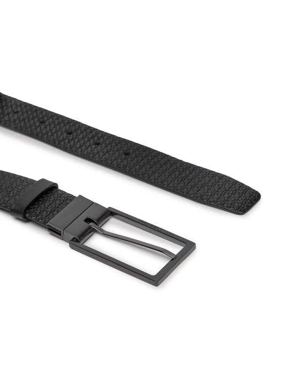 Calvin Klein Calvin Klein Ζώνη Ανδρική Adj/Rev Slim Frame Mono 35Mm K50K511355 Μαύρο