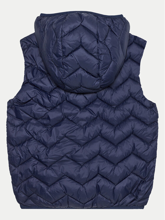 United Colors Of Benetton United Colors Of Benetton Prsluk 2TWDCJ00R Tamnoplava Regular Fit
