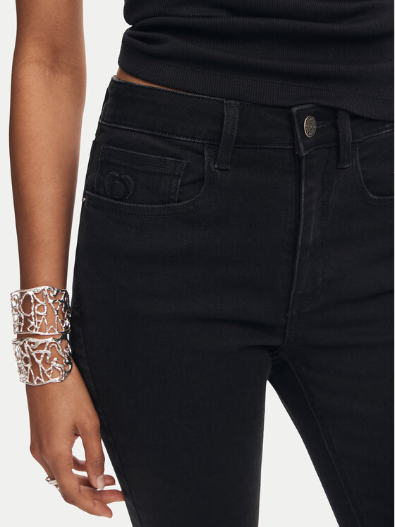 Desigual Desigual Traperice Carmela 24WWDD95 Crna Skinny Fit