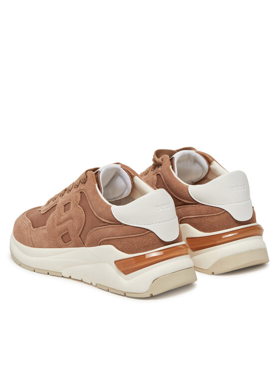 BOSS BOSS Sneakersy Skylar Runn 50541600 Brązowy