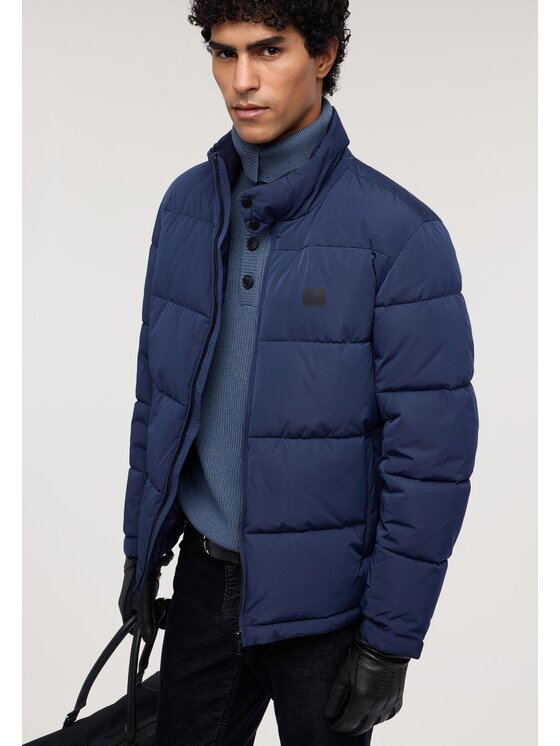 Trussardi Trussardi Kurtka puchowa F007M000012N034 Niebieski Over Fit