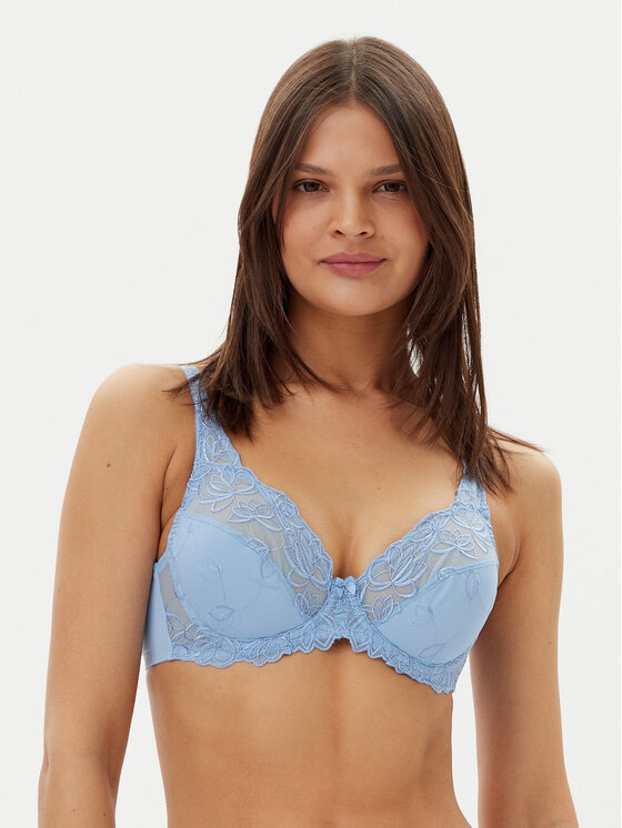 Hunkemöller Hunkemöller Sutien cu armătură Diva 301189 Albastru celest