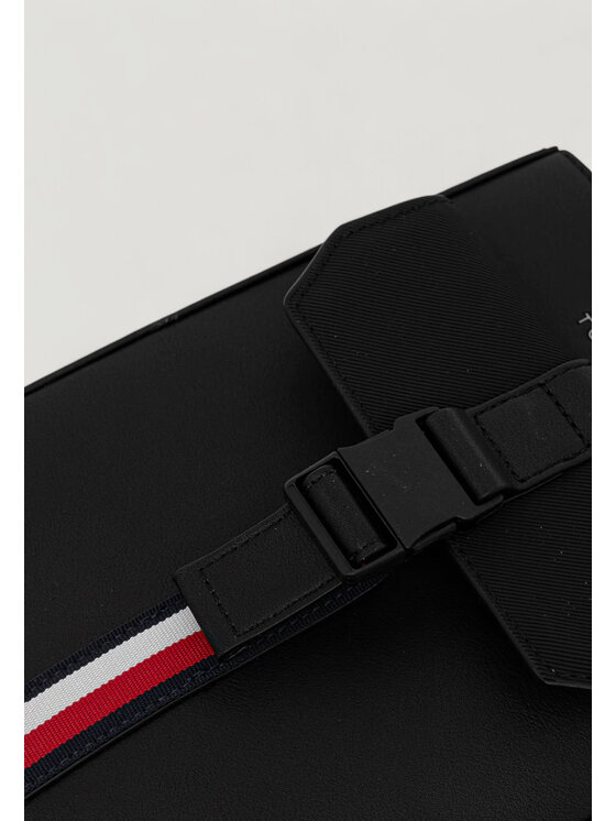 Tommy Hilfiger Tommy Hilfiger Σάκος TH FOUNDATION MINI CROSSOVER Μαύρο