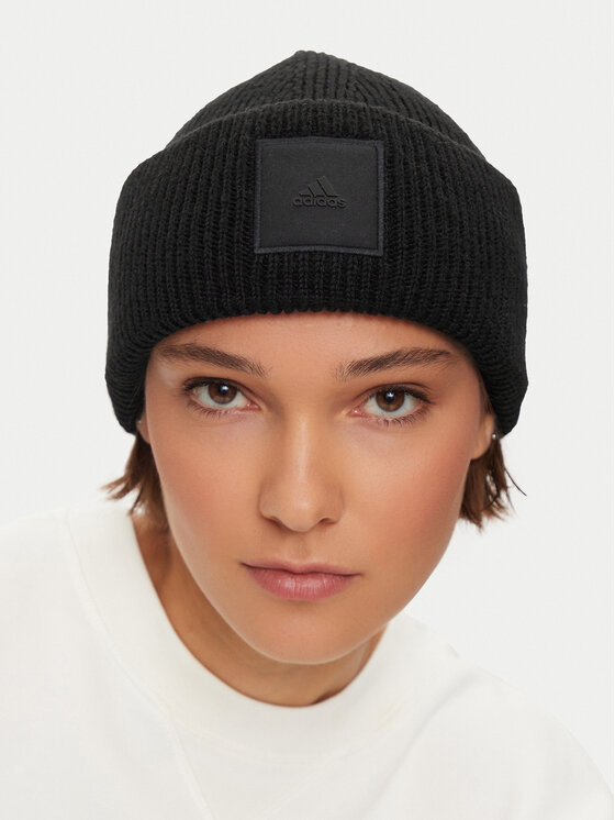 adidas adidas Cepure Cuffed Beanie IY5255 Melns