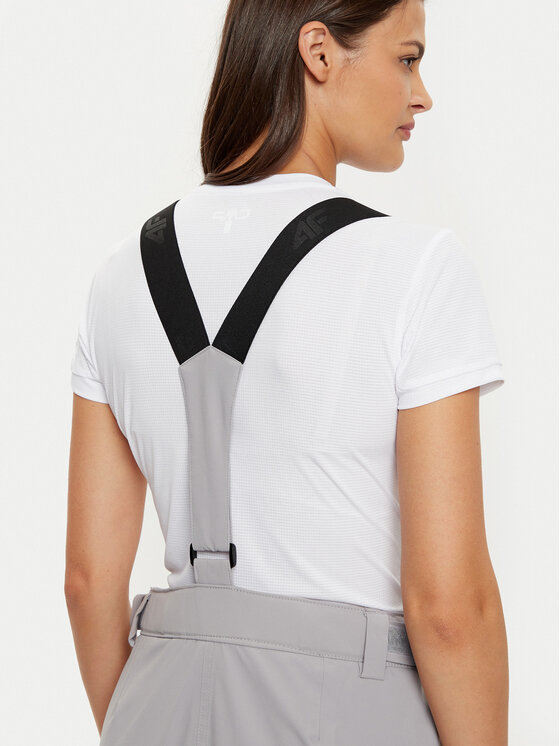 4F 4F Slidinėjimo kelnės 4FWAW24TFTRF0754 Pilka Regular Fit