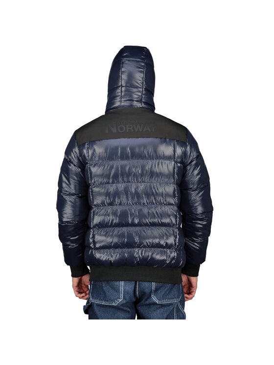 Geographical Norway Geographical Norway Kurtka puchowa WZ8156H/GN-MARINE Granatowy Regular Fit