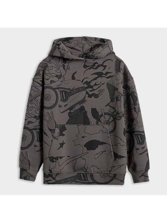 4F 4F Felpa 4FJRAW25TSWSM2343-90A Multicolore Oversize