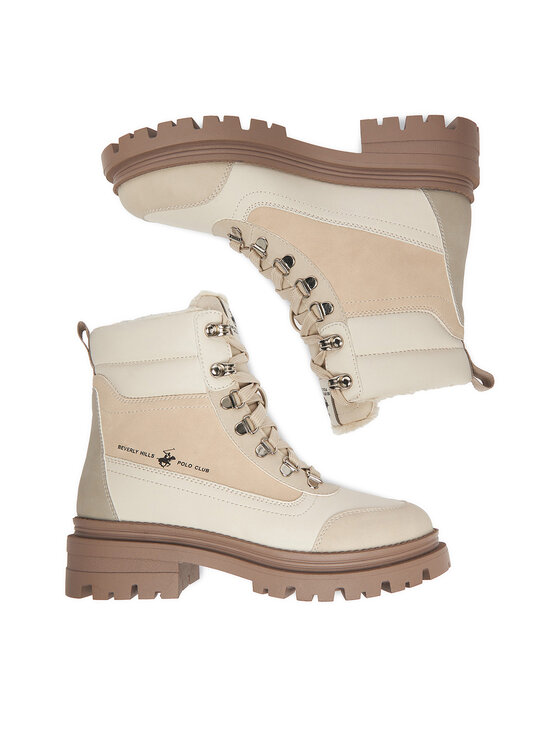 Beverly Hills Polo Club Beverly Hills Polo Club Schnürstiefeletten CEO-HY62070-7 Beige