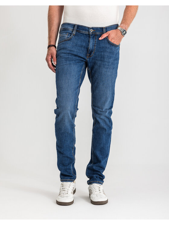 Mustang Mustang Jeansy OREGON TAPERED Niebieski Slim Fit
