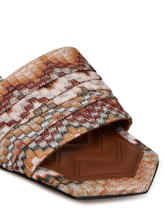 M Missoni M Missoni Шльопанці Gia MWF032_064 Кольоровий