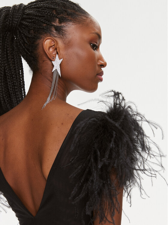 PINKO Pinko Bodijs Buttafuoco Body. 102836 A1JQ Melns Slim Fit