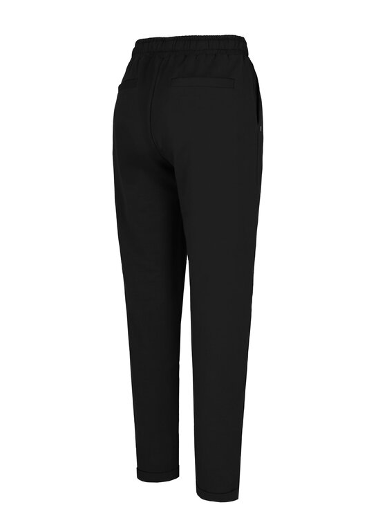 Volcano Volcano Spodnie dresowe N-MERY Czarny Regular Fit