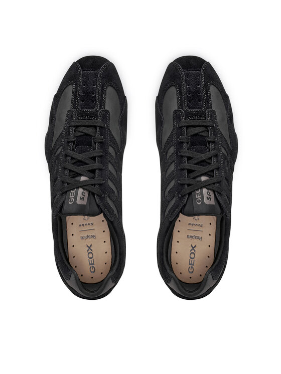 Geox Geox Sneakersy U Snake Original U55MNB 022EK C9999 Czarny