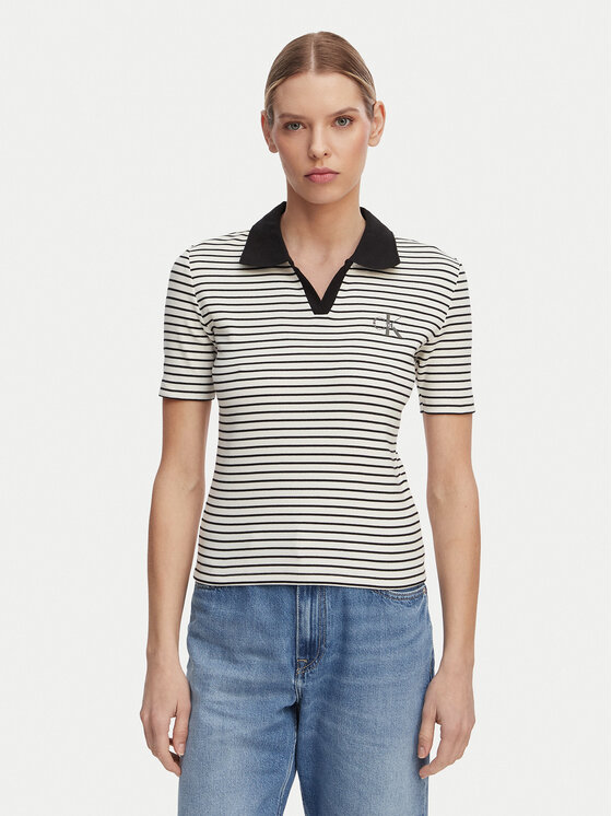 Calvin Klein Jeans Tricou polo LV047F835G Colorat Slim Fit