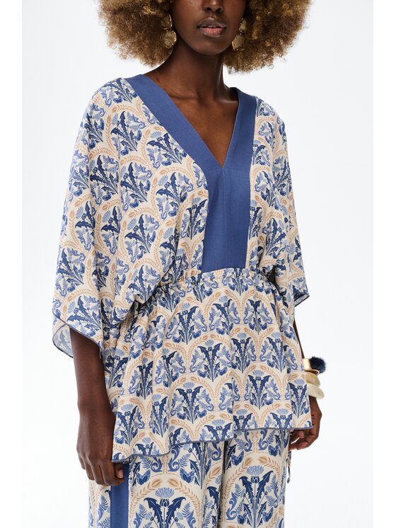 blue shadow blue shadow Tunika Ikari Niebieski Regular Fit