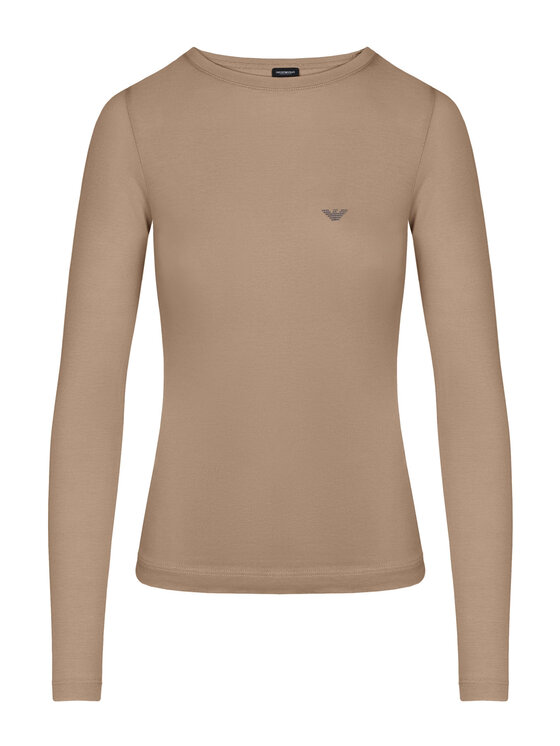 Emporio Armani Underwear Emporio Armani Underwear Tričko 1646324F224 Béžová Regular Fit