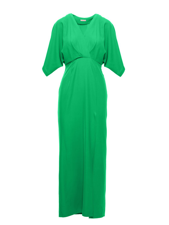 Makover Makover Vestito da giorno K163 Verde Regular Fit