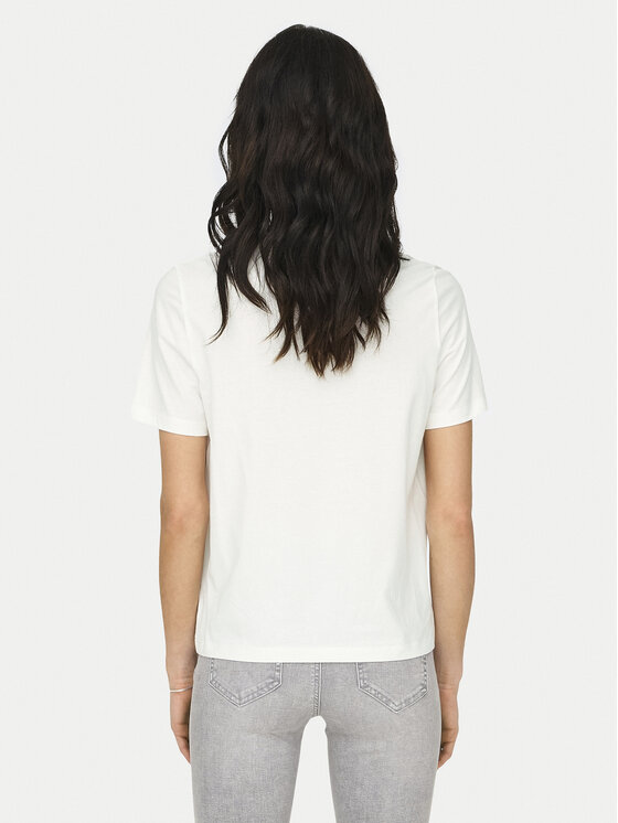 JDY JDY T-krekls Molly 15311675 Balts Regular Fit