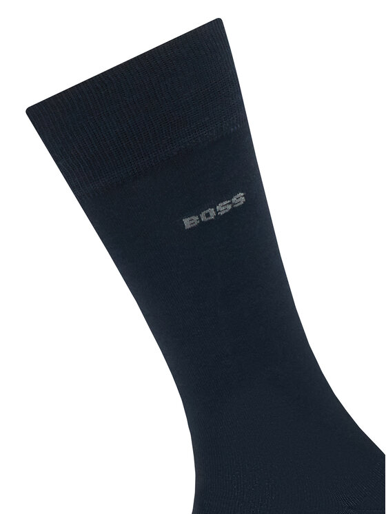 BOSS BOSS 2 pár hosszú szárú férfi zokni 2P RS Tom 50534901 Sötétkék