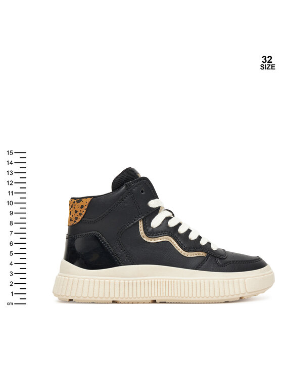 Geox Geox Sportcipők J Laquinny J56M3B 05402 C0531 S Fekete